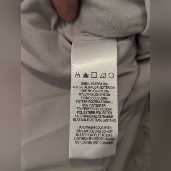 NWT Dress the Population Bree Bone plunge mini short sleeve sequence min Dress L - Picture 12 of 16